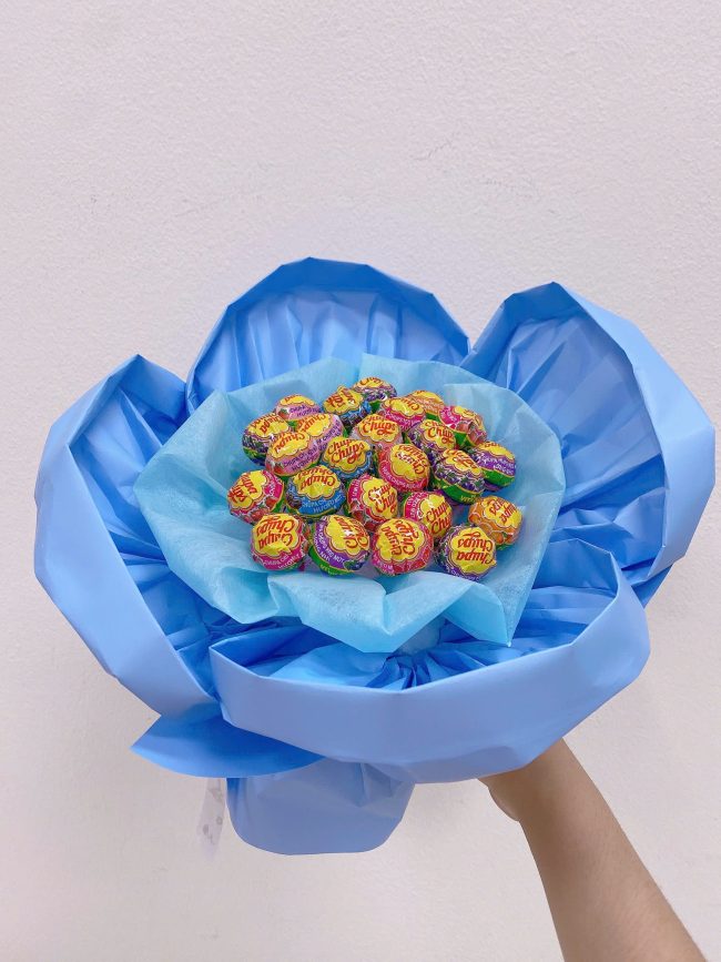 Bó hoa kẹo mút chupa chups đủ vị - Candy&Gifts - Ảnh 2