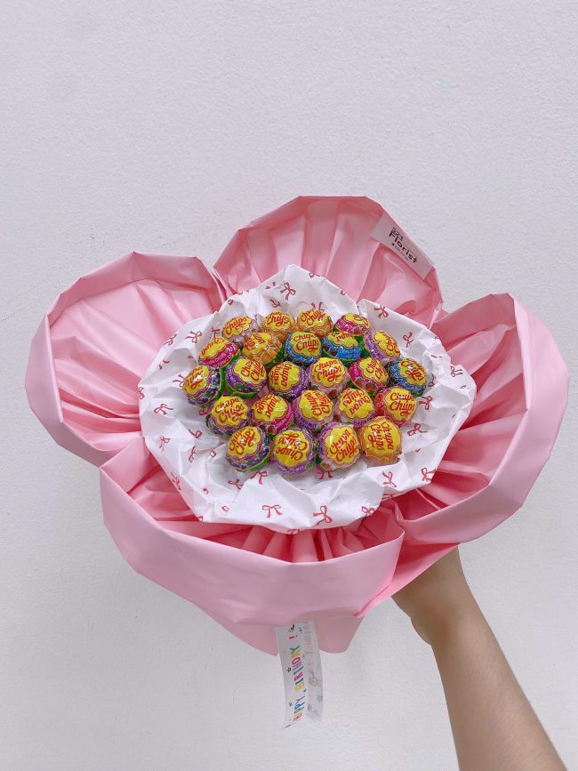 Bó hoa kẹo mút chupa chups đủ vị - Candy&Gifts - Ảnh 3