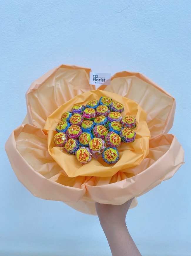 Bó hoa kẹo mút chupa chups đủ vị - Candy&Gifts - Ảnh 4