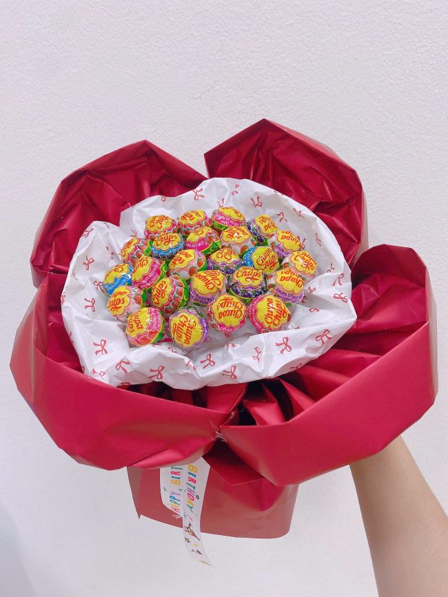 Bó hoa kẹo mút chupa chups đủ vị - Candy&Gifts - Ảnh 5