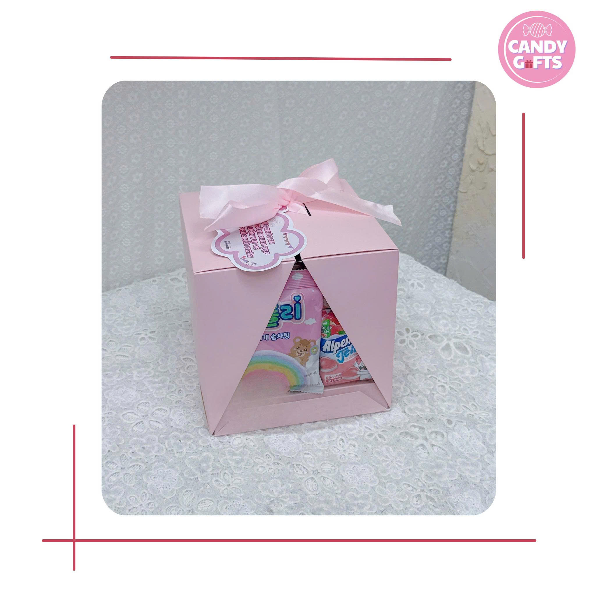 Hộp quà bánh kẹo tặng người yêu – Ngọt ngào gửi yêu thương